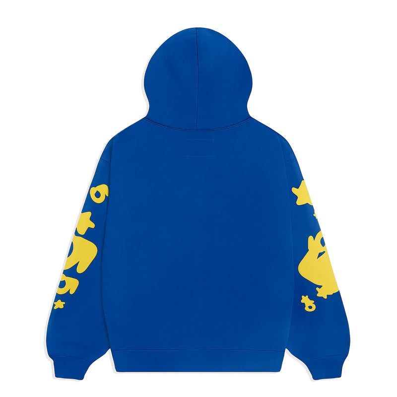 SP5DER-BELUGA HOODIE-SS09FW24BLU