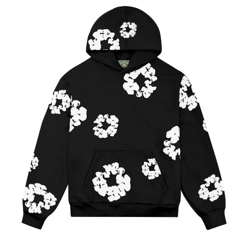 DENIM TEARS-The Cotton Wreath Sweatshirt-BLACK