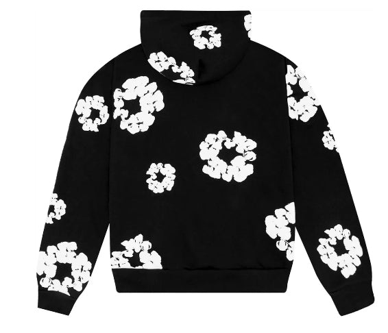 DENIM TEARS-The Cotton Wreath Sweatshirt-BLACK