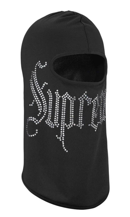 SUPREME-Rhinestone Balaclava-FW24H90