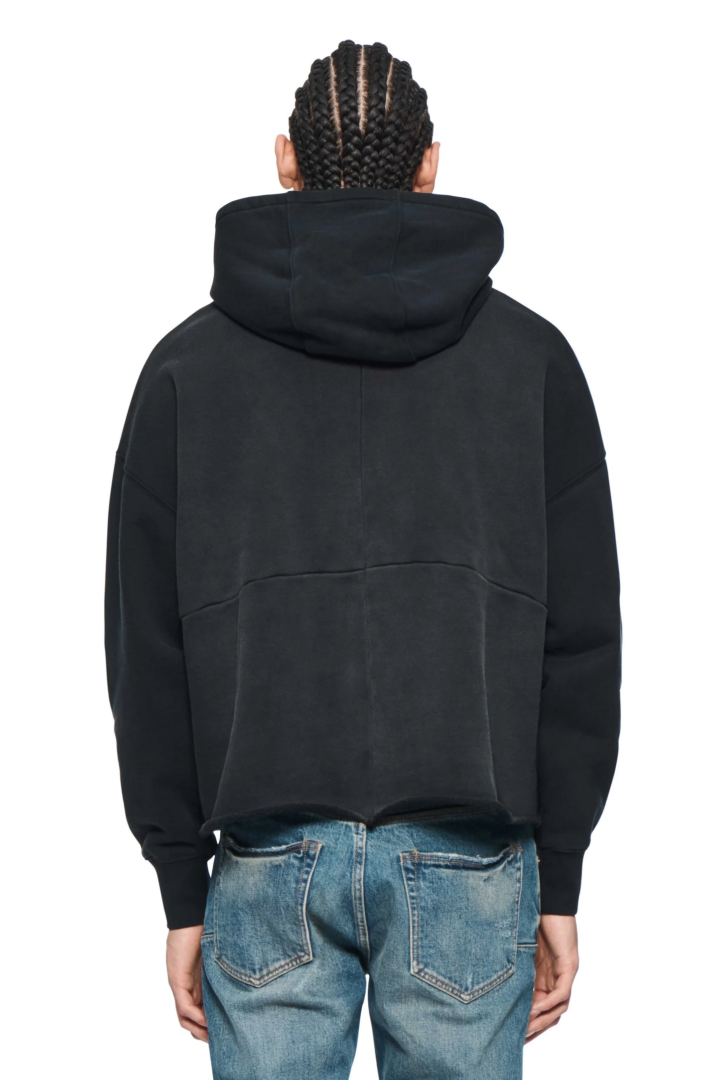 PURPLE-Shadow Wordmark Oversized Hoodie-M4104-HFBB424