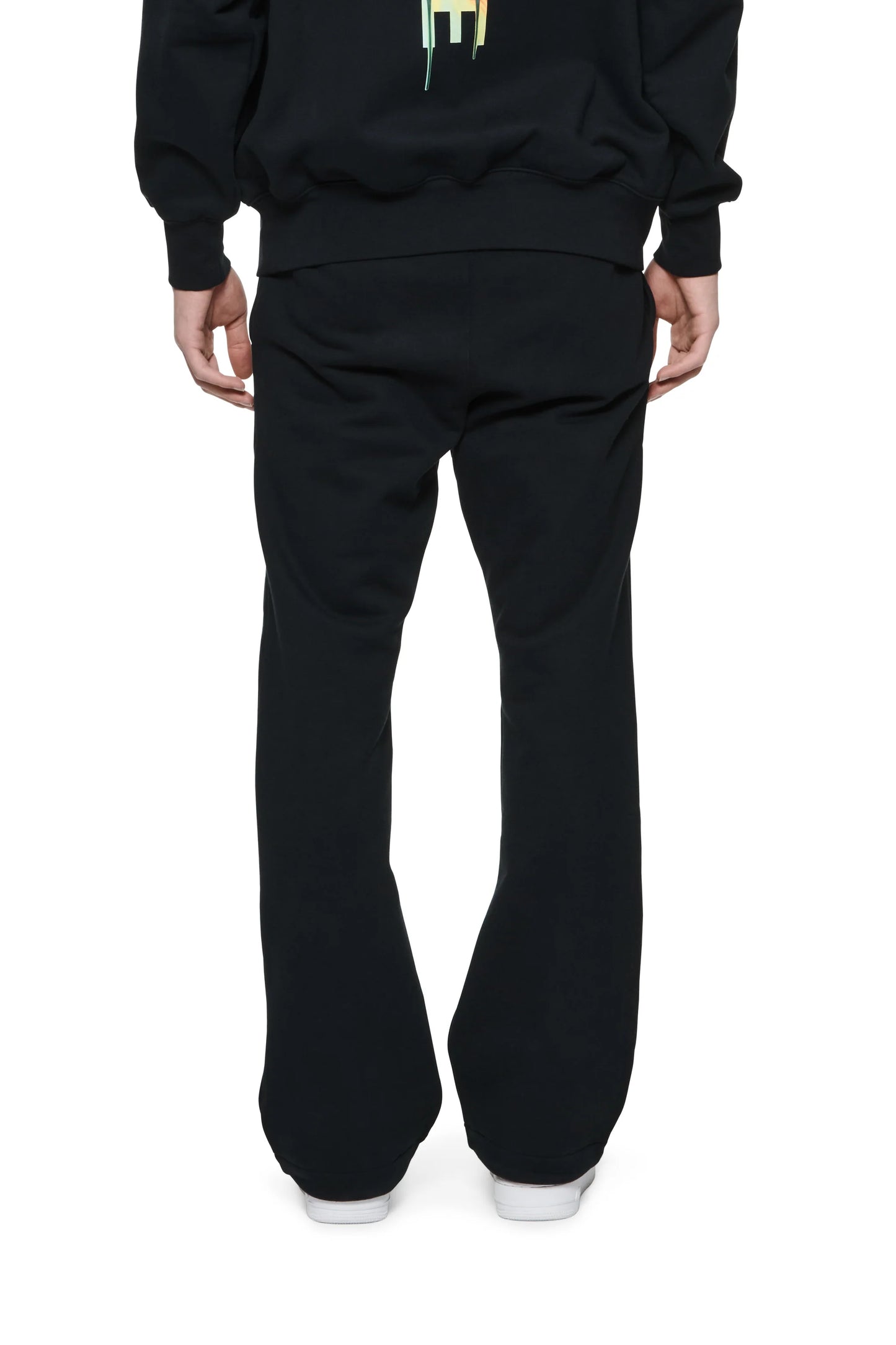 Purple-P459 Rainbow Drip Sweatpants-P459-QRBD823
