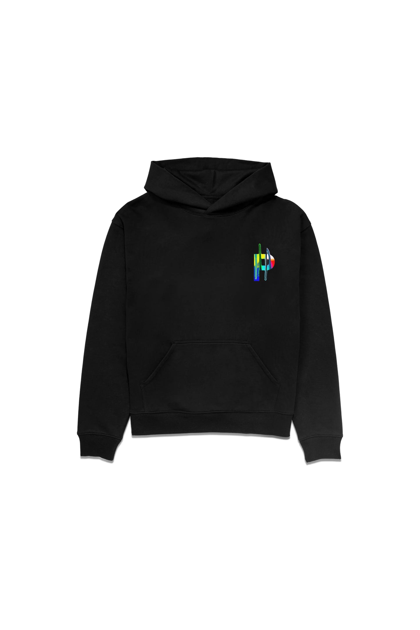 Purple-P401 Rainbow Drip Oversized Hoodie-P401-QRBD823