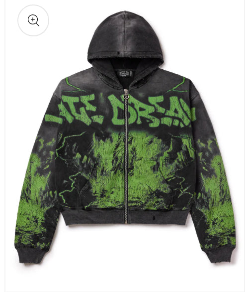 VALLEY-NIGHTMARE ZIP UP HOODIE