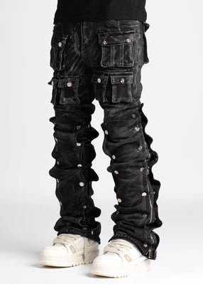 GUAPI-IRON GREY STACKED PREMIUM DENIM V3