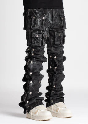 GUAPI-IRON GREY STACKED PREMIUM DENIM V3