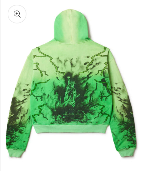 VALEGREEN NIGHTMARE ZIP UP HOODIE