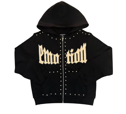 Black “Crown” Hoodie MIXED EMOTION