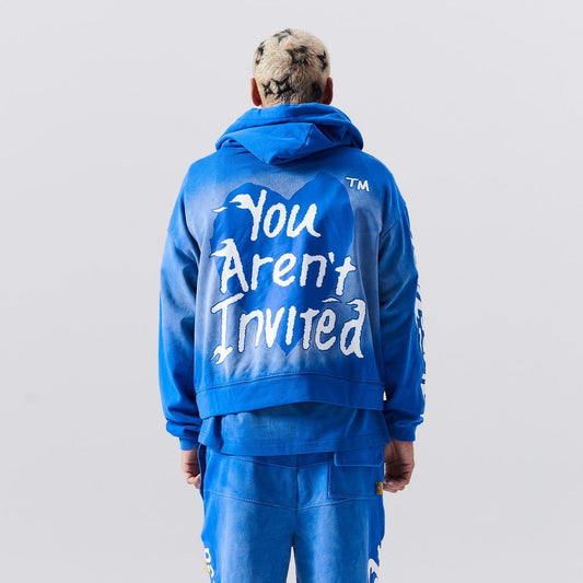 Double Velocity Hoodie - Cool Blue