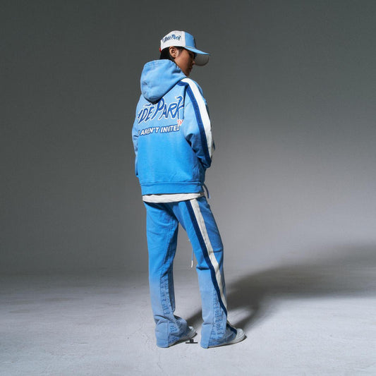 Race To The Top Hoodie - Blue HYDEPARK