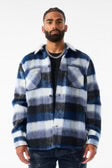 SEE YOU IN PARADISE FLANNEL SHACKET (BLUE) Jordan Craig