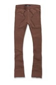 UPTOWN STACKED SWEATPANTS Chocolate