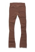 UPTOWN STACKED SWEATPANTS Chocolate