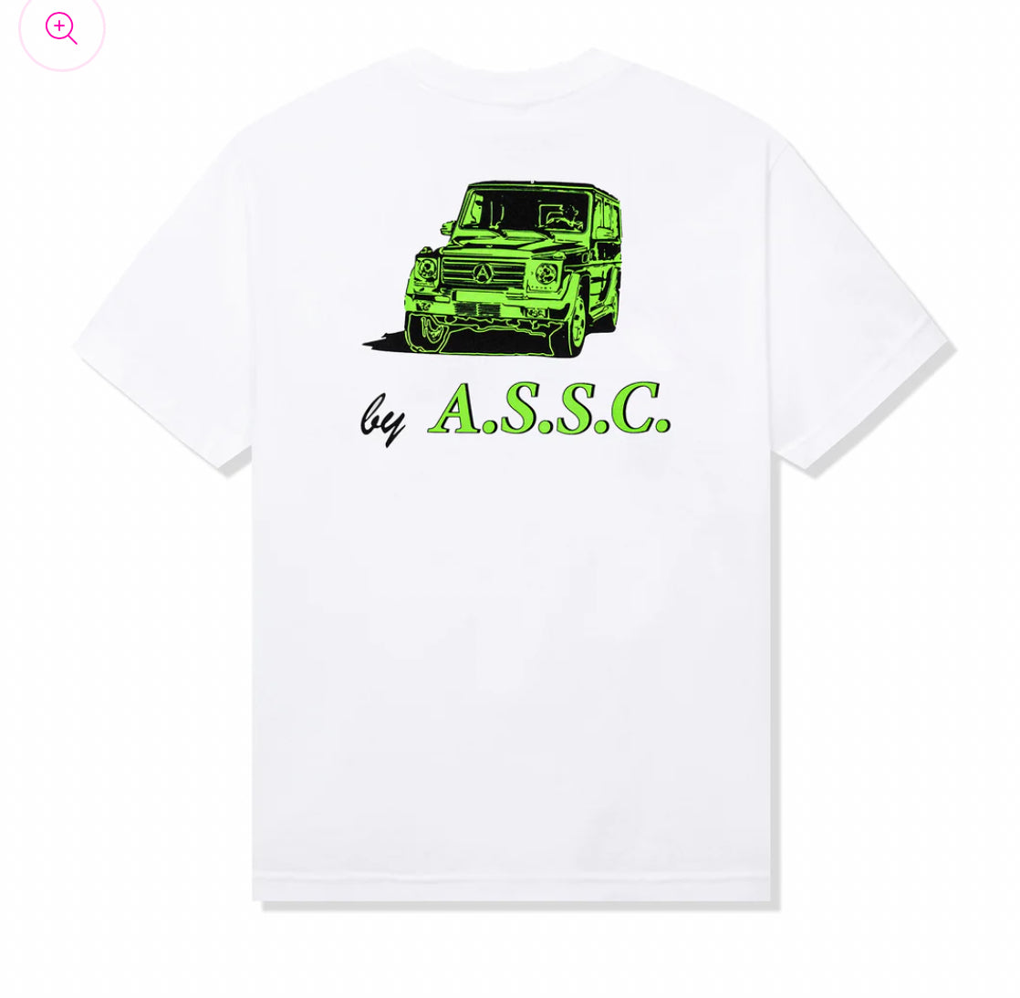 Antisocial club Berlin Tee - White