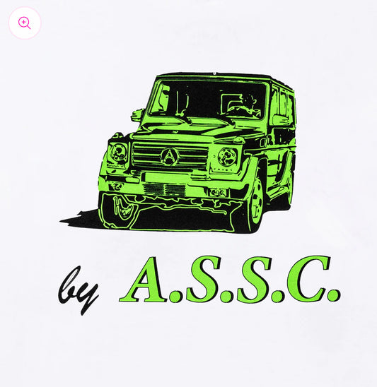 Antisocial club Berlin Tee - White