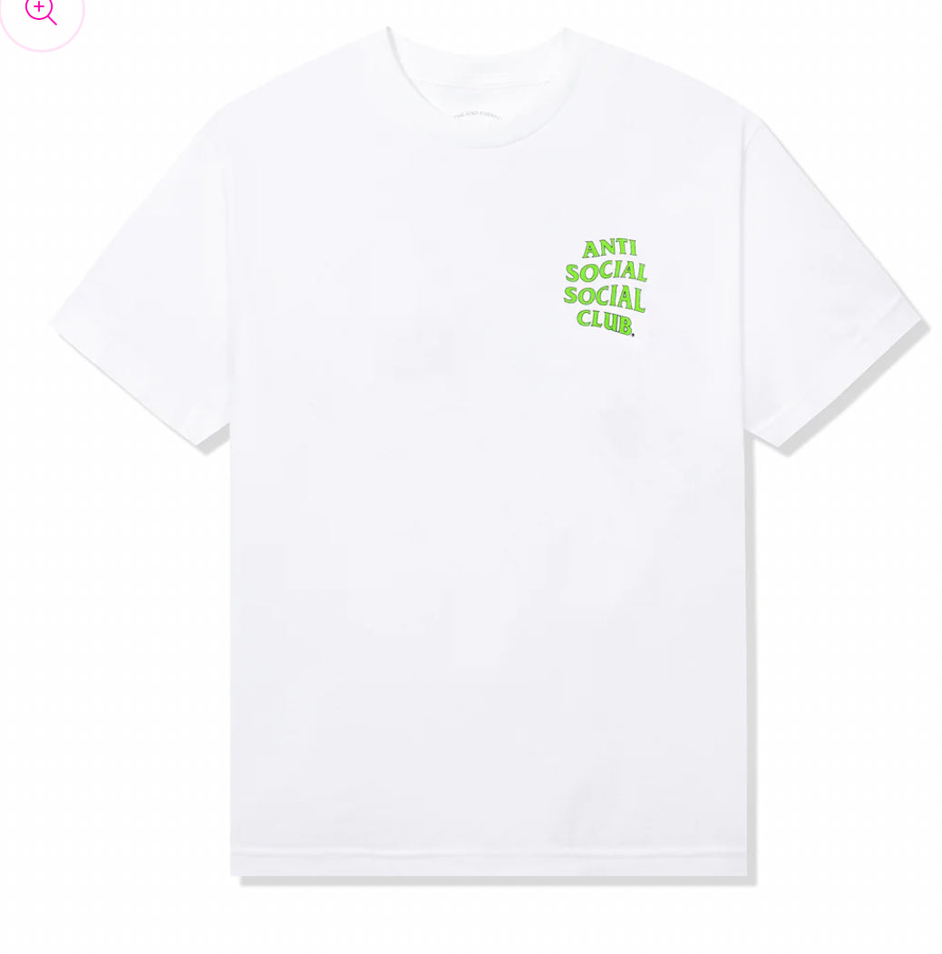 Antisocial club Berlin Tee - White