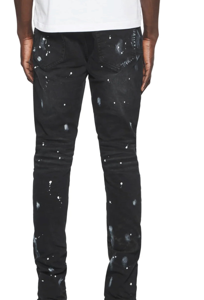 P001 Black Resin Knee Slit BRKS122