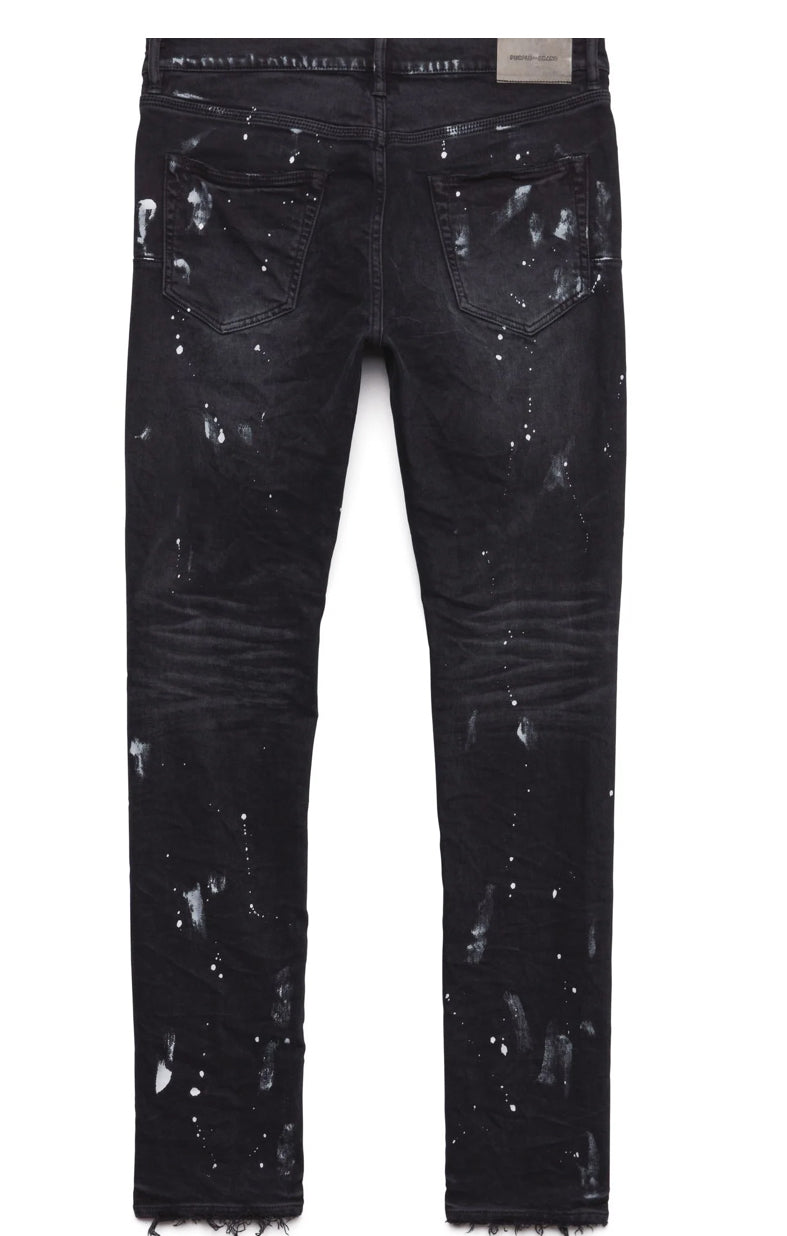 P001 Black Resin Knee Slit BRKS122