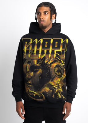 GUAPI-CYBER YELLOW HOODIE-293CYHS