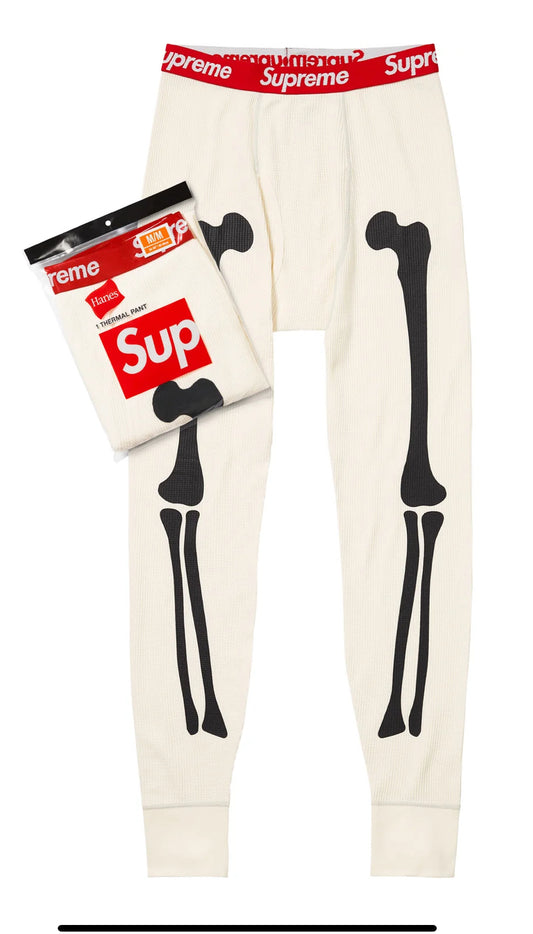 Supreme®/Hanes® Bones Thermal Pant (1 Pack)-FW24A76