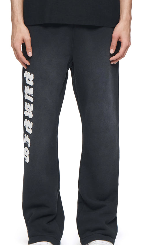 PURPLE Gothic Applique Sweatpants