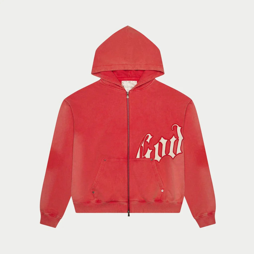 GODSPEED-OG Logo Sweatsuit V2 (Vintage Red)
