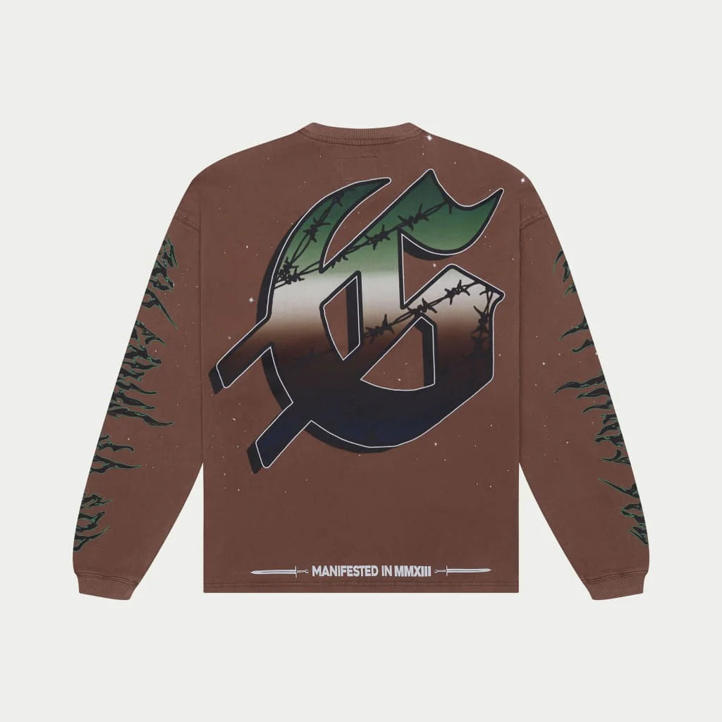 GODSPEED-Air Strike LS T-shirt (Mocha)