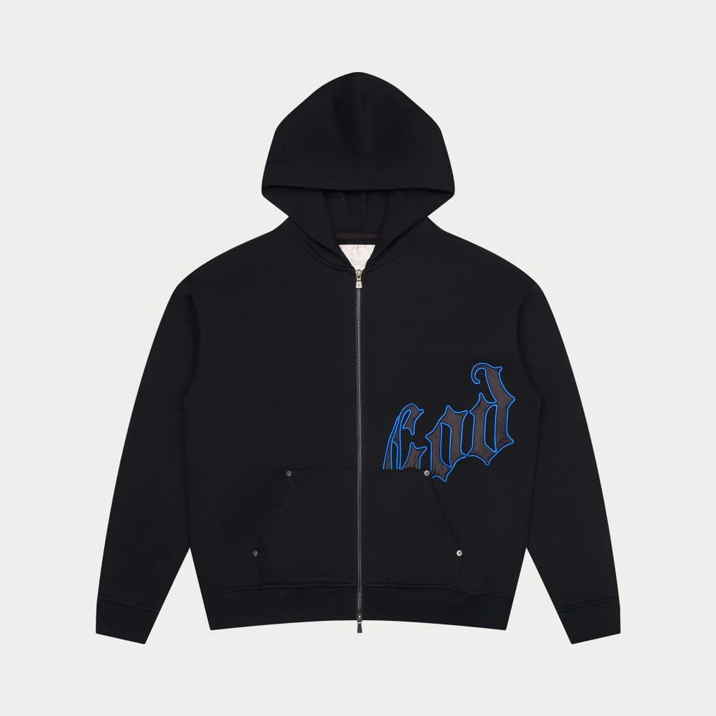 GODSPEED-OG Logo Sweatsuit V2 (Blk/Royal Blue)