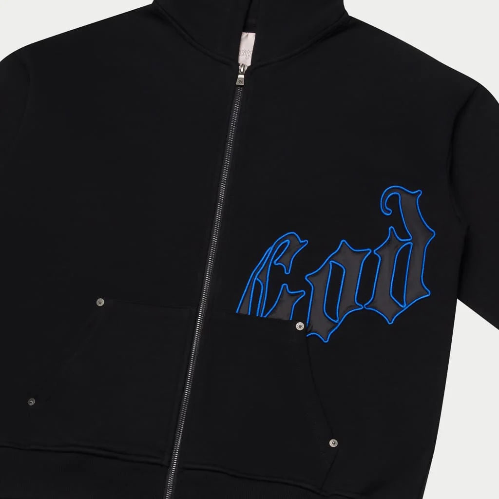 GODSPEED-OG Logo Sweatsuit V2 (Blk/Royal Blue)