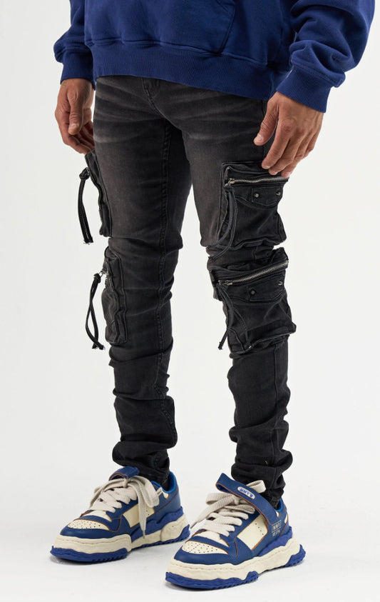 SERENDE-"POPPY" CARGO JEANS