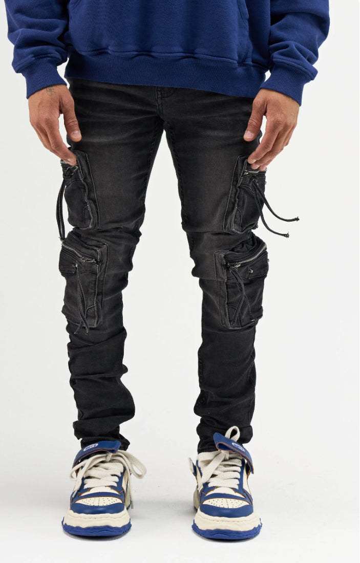 SERENDE-"POPPY" CARGO JEANS