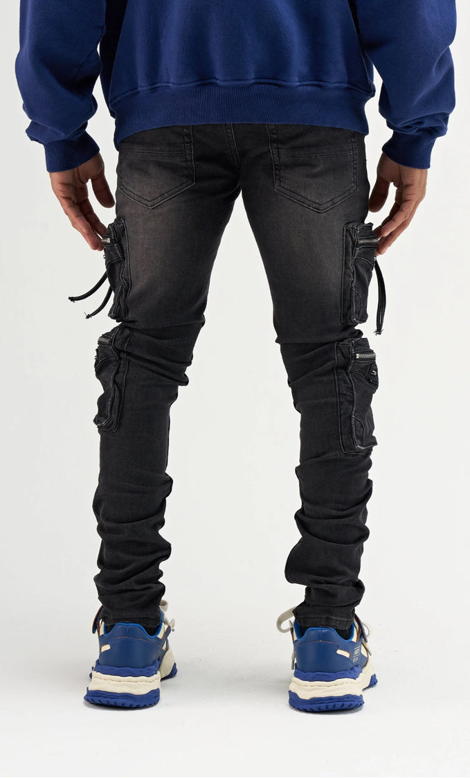 SERENDE-"POPPY" CARGO JEANS