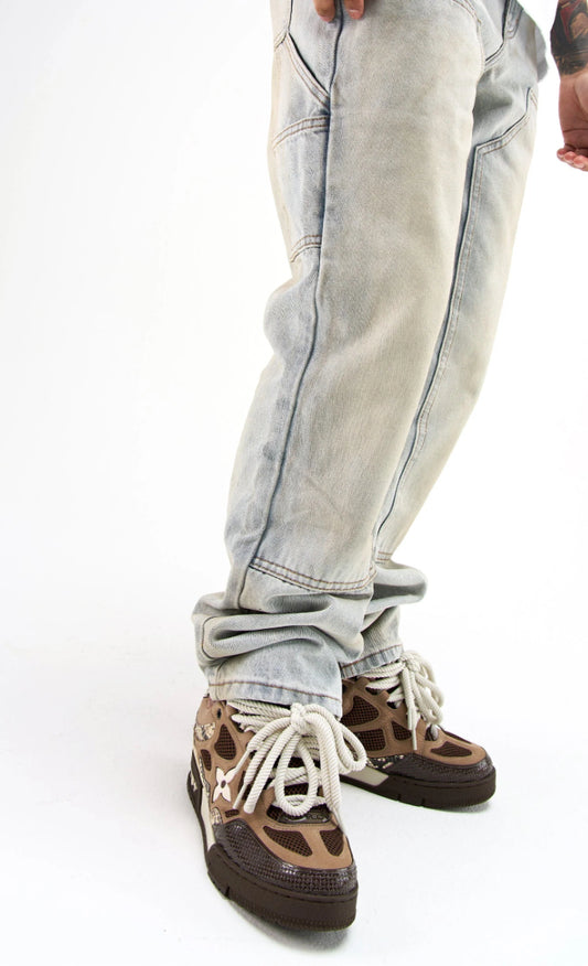 SERENDE-"JOURNEY" BAGGY JEANS