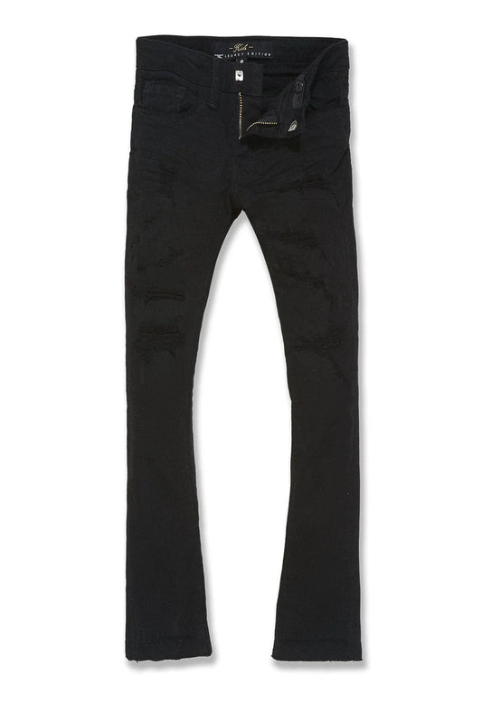 JORDAN CRAIG-KIDS STACKED TRIBECA TWILL PANTS (BLACK)-JTF990RB