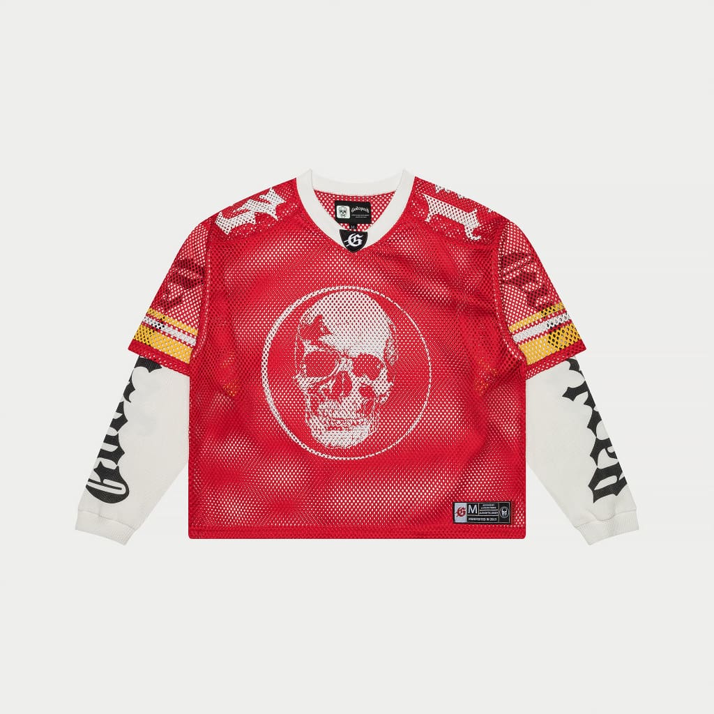 GODSOEED-TD Layered Jersey (Red/Yellow)