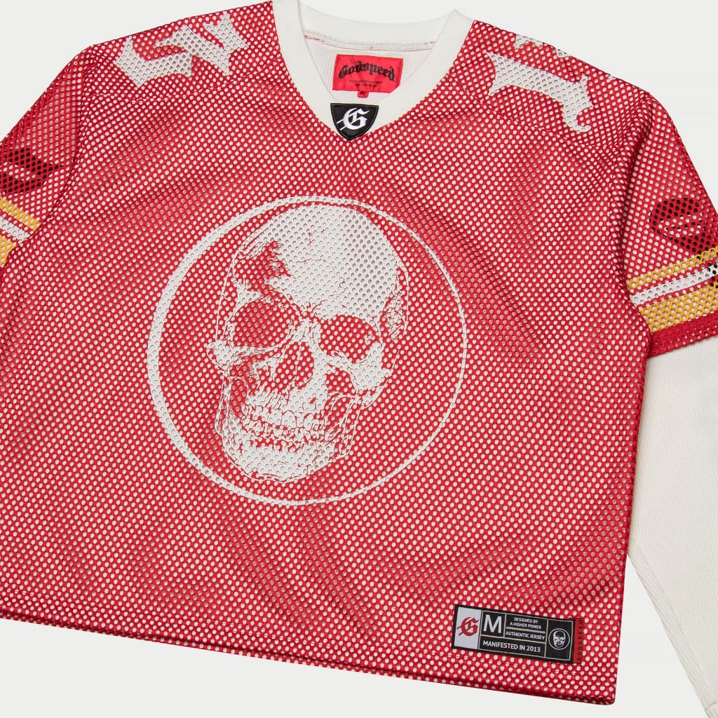GODSOEED-TD Layered Jersey (Red/Yellow)