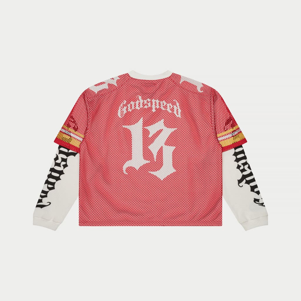 GODSOEED-TD Layered Jersey (Red/Yellow)