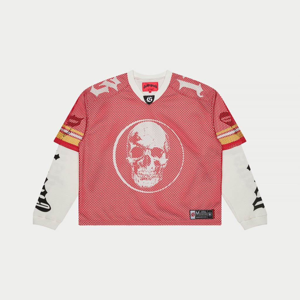 GODSOEED-TD Layered Jersey (Red/Yellow)