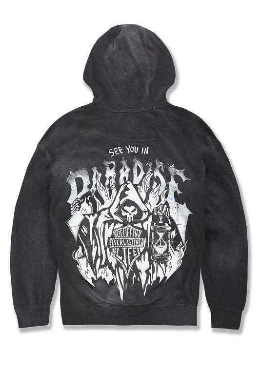 JORDAN CRAIG-AFTERLIFE PULLOVER HOODIE (BLACK SHADOW)-8631H