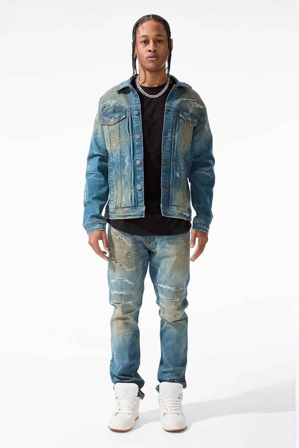 JORDAN CRAIG-HUDSON DENIM (AZURE)-JS2273