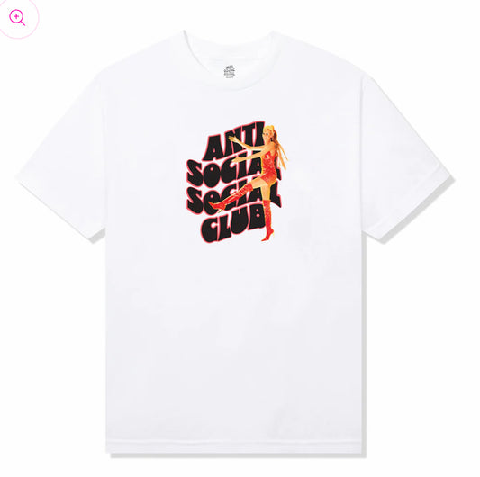 Antisocial club Ellen von Unwerth for ASSC Tradecraft Tee - White
