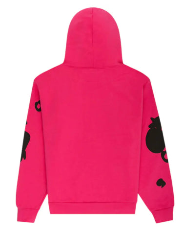 SP5DER-PINKBeluga Hoodie-SS09FW24PNK