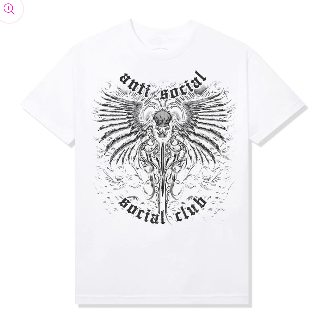 Antisocial club Sympathy Tee - White