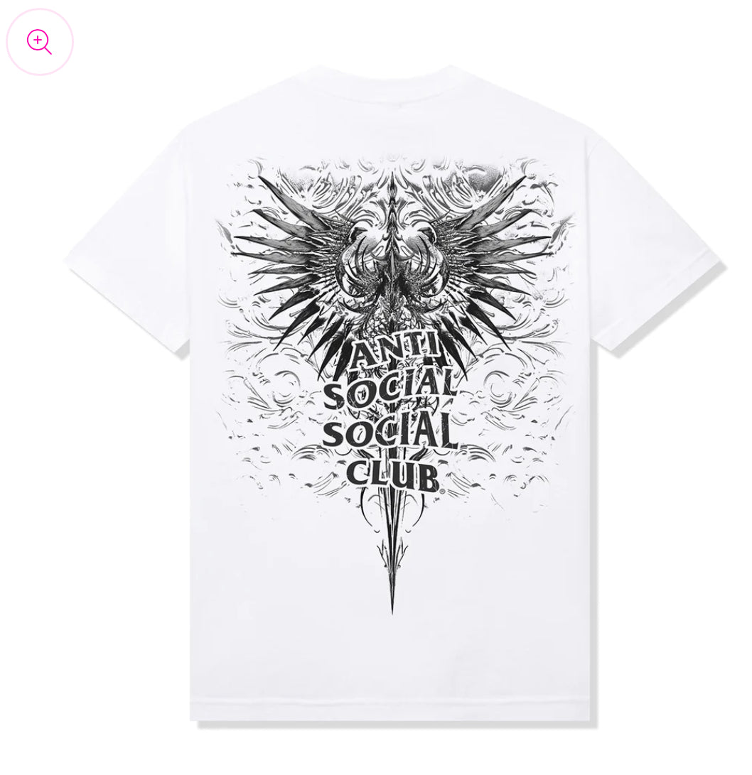 Antisocial club Sympathy Tee - White