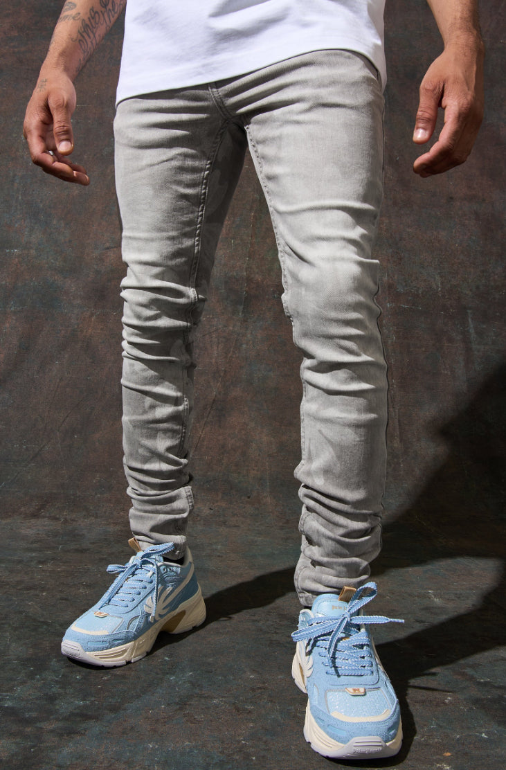 SERENEDE-"SAKURA" GREY JEANS-SAKURAG-GREY
