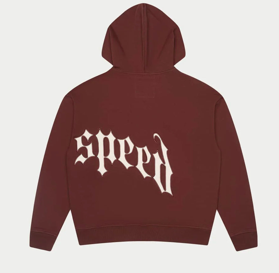 GODSPEED-OG Logo V2 Sweatsuit (Brown/White)