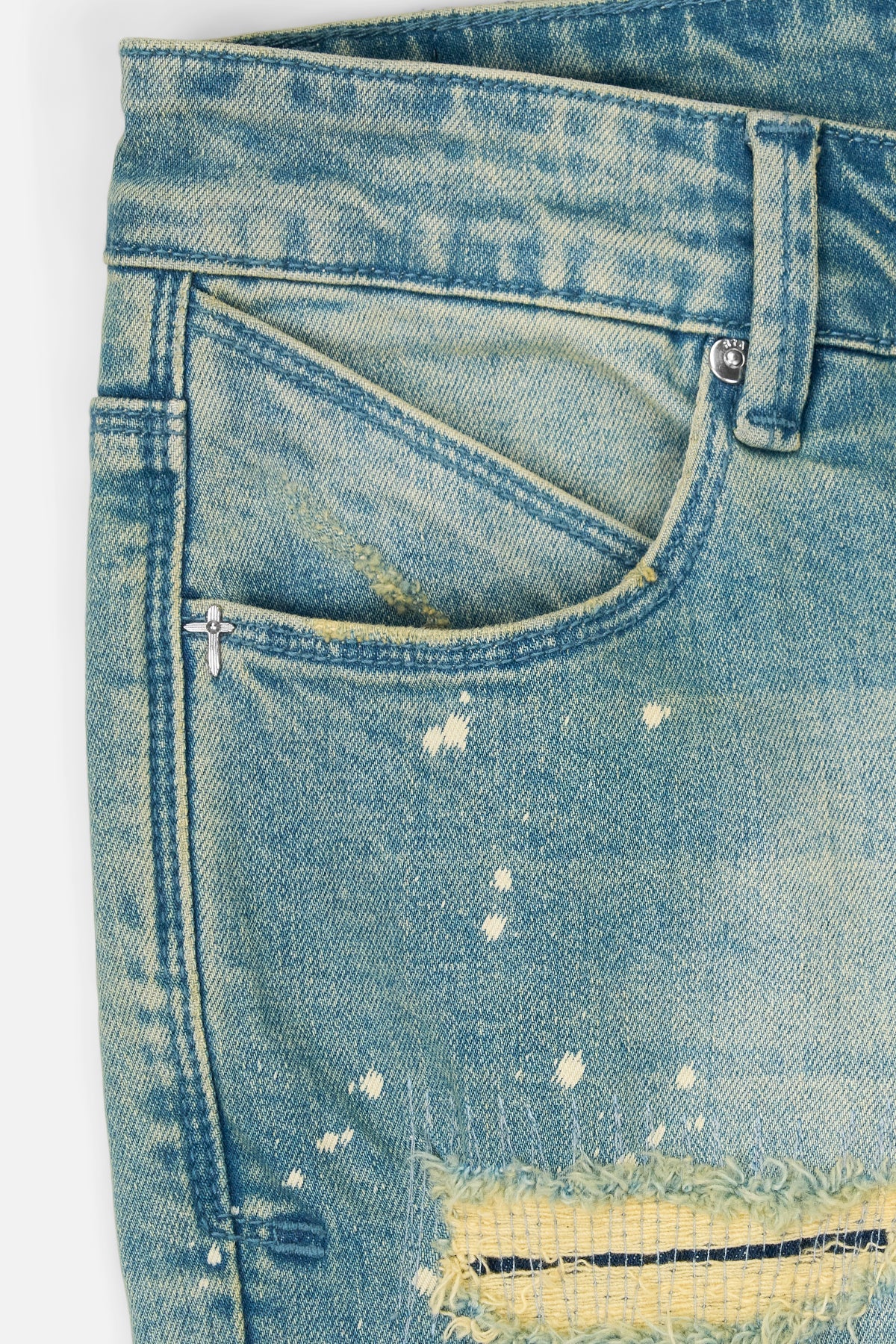 RTA-BRYANT SKINNY JEAN | BLUE KYANITE DISTRESSED-MCCTD900-B1205BLND