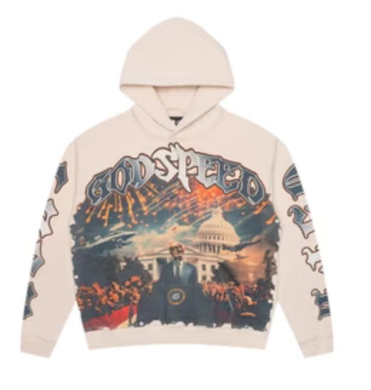 GODSPEED-R.O.R Hoodie (Bone) (R-O-R-Hoodie- Bone)