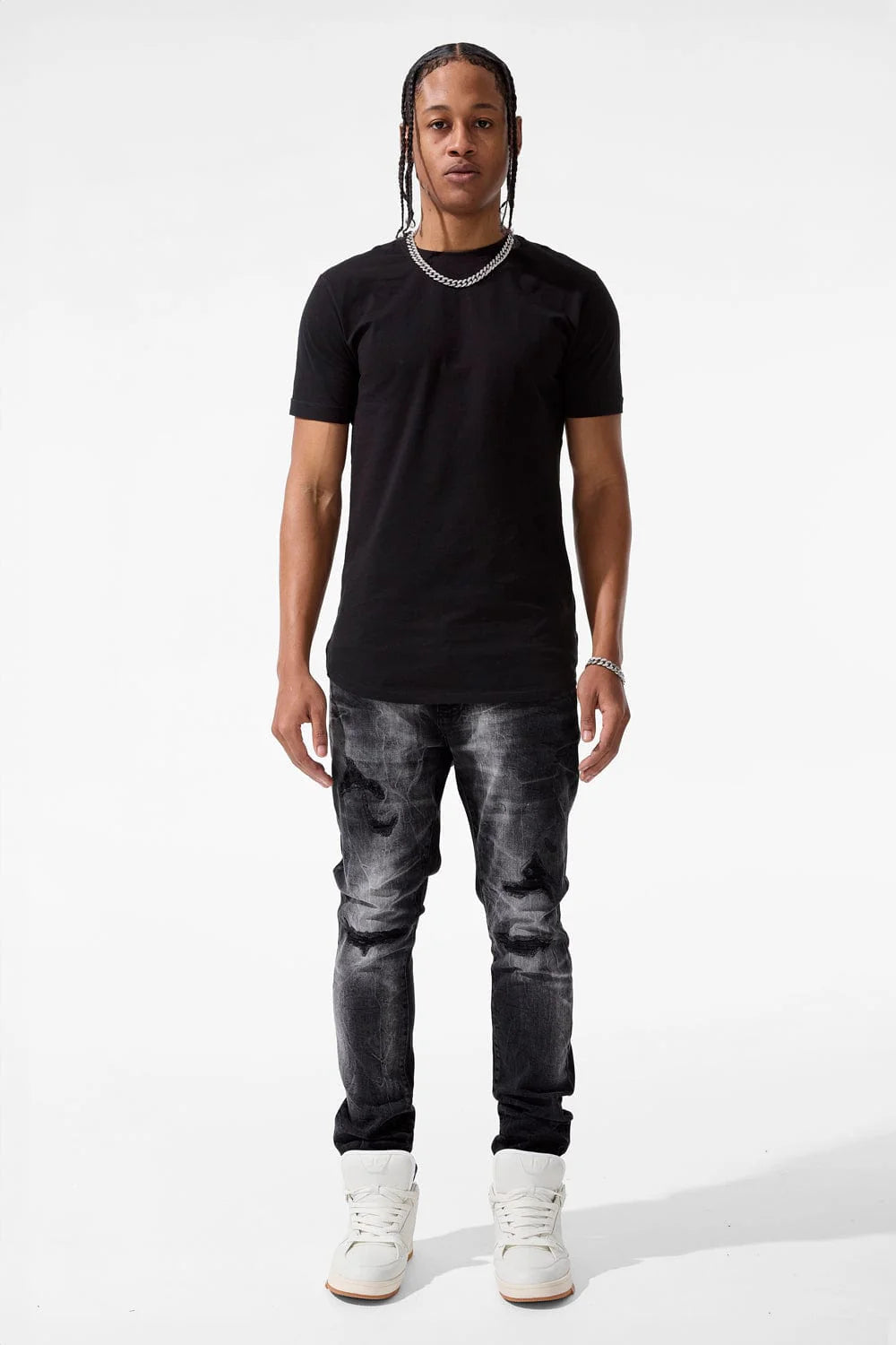 JORDAN CRAIG-SEAN - DRIFTWOOD DENIM (BLACK ICE)-JS2116