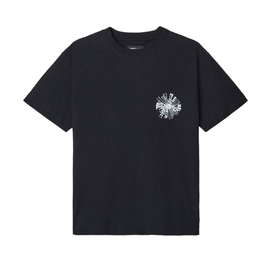 PURPLE-Shattered Wordmark Tee-P104-JBSH225